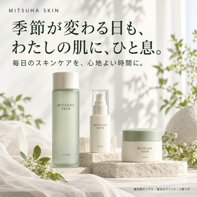 化粧品・スキンケア｜MITSUHA SKINの広告クリエイティブ