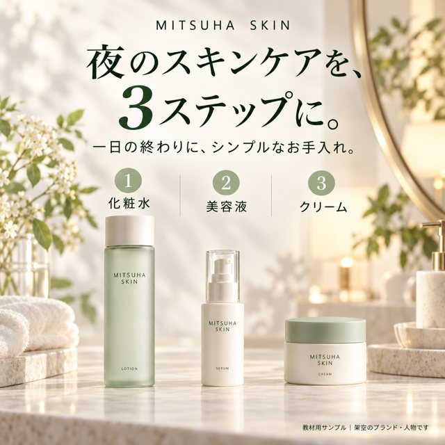 化粧品・スキンケア｜MITSUHA SKINの広告クリエイティブ