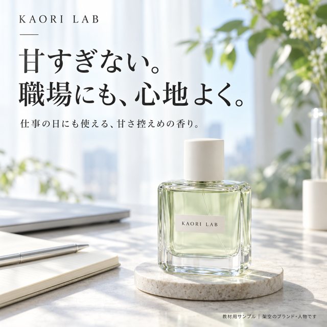 香水｜KAORI LABの広告クリエイティブ