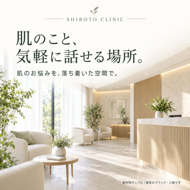 美容クリニック｜SHIROTO CLINICの広告クリエイティブ
