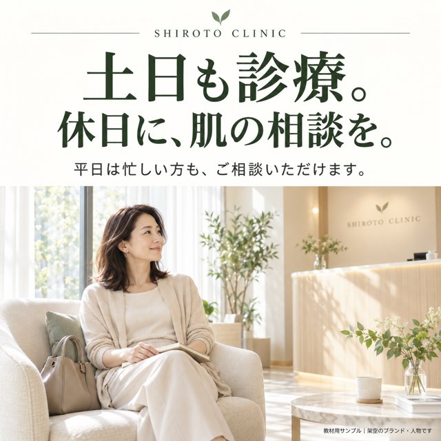 美容クリニック｜SHIROTO CLINICの広告クリエイティブ