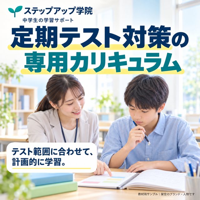 学習塾｜ステップアップ学院の広告クリエイティブ