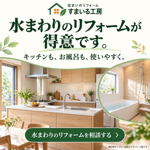 リフォーム・工務店｜すまいる工房の広告クリエイティブ